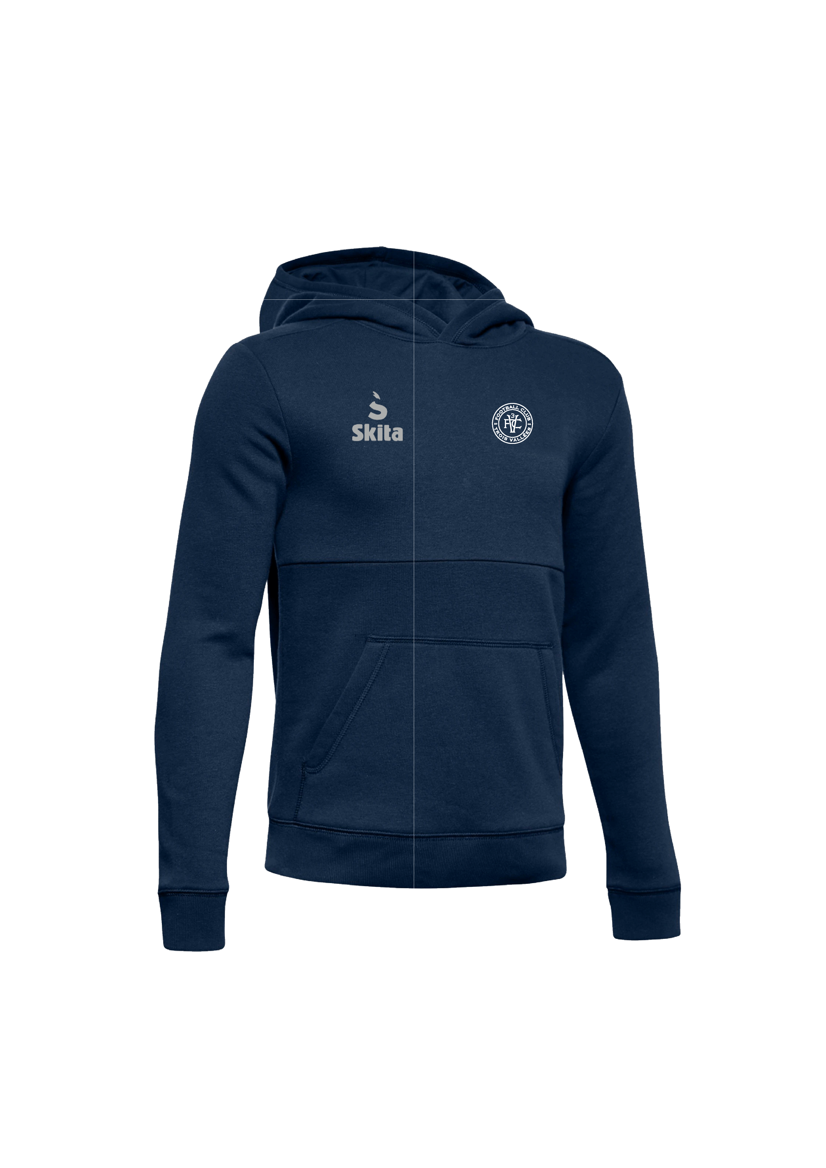 Sweat LIGA bleu nuit (Football Club 3 Vallées)